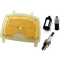 Filtre à Air Avec Bougie D'allumage, Tuyau D'essence Pour Tronçonneuse Stihl 034 036 MS340 MS360 1125 120 1612 - Jardin