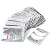 MIILYE Lint Free Under Eye Gel Pads with Smooth Front Side and Collagen Back Side Patches For Pro Salon and Individual Eyelash Extension, Facials (Pack of 20 Pairs)