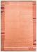 Produktbild Morgenland Nepal Teppich JAIPUR 160 x 90 cm Orange Terra Einfarbig Bordüre Modern Orient Teppich Handgeknüpft Schurwolle Seidenanteil Wollteppich Dick Fest Flauschig Nomaden Gabbeh Loribaft Optik Für Wohnzimmer Kinderzimmer Flur Küche - Viele Größen