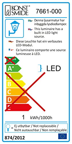Konstsmide Amalfi LED-Set mit 3 Steinen 7661-000 / B: 9cm T: 11cm H: 9cm / 3×0 /21W / IP44 / / klares Glas - 2