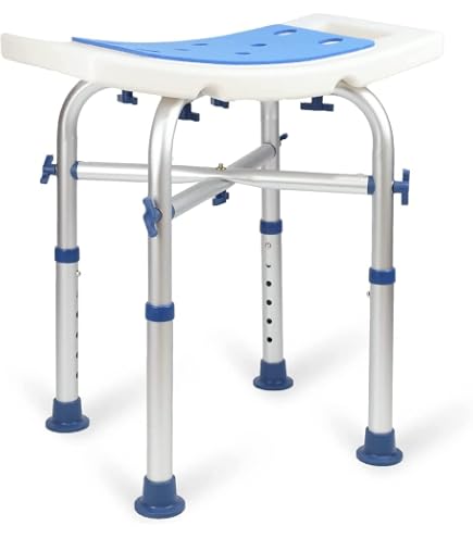 Tabouret De Toilette Ergonomique – Marchepied Pour Salle De Bain, Antidérapant, Stable (bleu, Gris, Beige) - 4