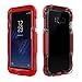 Produktbild Für Samsung Galaxy S8 Plus Hülle,Colorful Wasserdichte/Stoßfest/Staubdicht Schutzhülle, eingebaute Display schutzfolie,Outdoor Handyhülle Case für Samsung Galaxy S8 Plus (6,2 Zoll) -Rot
