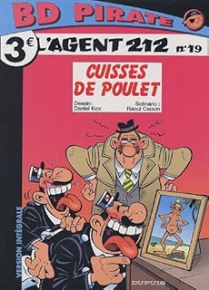jaquette livre BD Pirate : L'agent 212, tome 19 : Cuisses de poulet