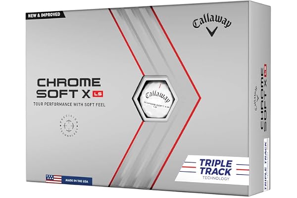Callaway Golf 2022 Balles de Golf Souples en Chrome