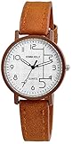 Donna Kelly braune Armbanduhr analoge Damenuhr Quartz
