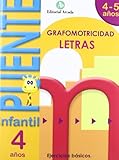  Puente. Letras. Cuaderno De Grafomotricidad. E.I. 4 (Puente Infantil)