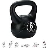 Monark 6 Kg Kettlebell &Ccedil;aydanlık Tipi Dambıl Ağırlık Siyah, PRA-9633597-5452