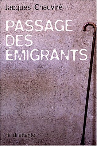 couverture de : Passage des &eacute;migrants