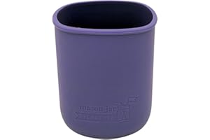 Quart 32oz Silicone Sleeves/Jackets for Protecting Ball, Kerr, Canning Jars by Mason Jar Lifestyle (Ultra Violet, 2 Pack)