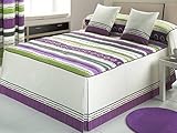Cama 150 Tejidos JVR - Colcha edredón Twist Cama 150 - Color Malva