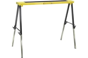 Brennenstuhl folding work trestle MB 120 KH (work trestle foldable and height adjustable, with carrying handle)