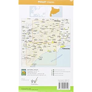 Camins del Baix Camp. Escala 1:30.000: Muntanyes de la Costa Daurada