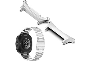 GETBSTOOP 1 Paar Adapter Metall-Uhrenarmband-Anschluss for (Sam-sung) Galaxy Watch 7 Ultra 47-mm-Anschluss Armband-Anschluss 22 mm/24 mm Metall-Uhrenarmband-Adapter-Anschluss