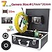 Produktbild LLY 7 Zoll Wireless WiFi Industrial Pipe Sewer Inspection Video Camera IP68 Waterproof Drain1000 TVL Kamera mit APP fotografieren, Videoaufzeichnung,20mcable