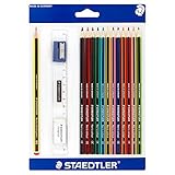 Sacapuntas Staedtler Noris color lápiz papelería set