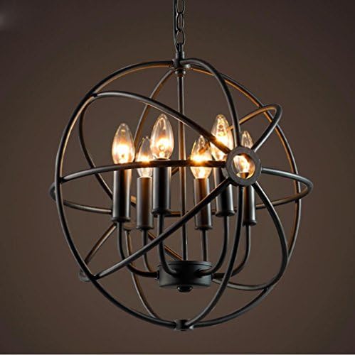 ZAOFAN Pendant Light Ceiling Lighting Chandelier Lamp Fixture LED Candle Shade Indoor Crystal Acrylic Chrome Sconce Glass Bedroom Living Dining Room Kitchen Bar Stair Bathroom Studio Cafe Loft Aisle , no light , 6 heads-52cm