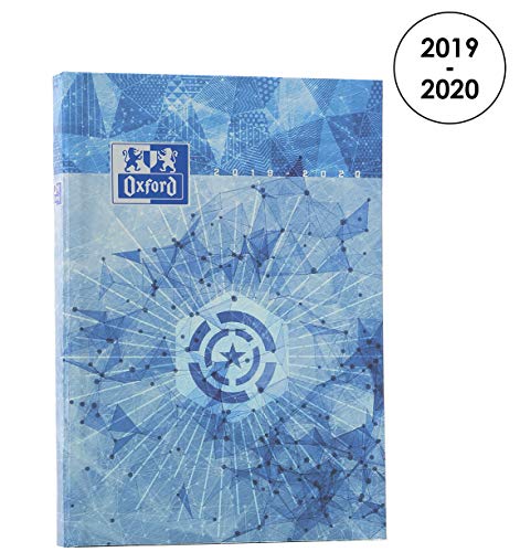 Télécharger Kindle livres à iPad gratuitement OXFORD 100738253 Metal Agenda Scolaire journalier 2019-2020 1 Jour par Page 352 pages 15x21 Bleu by author B00VN4BNYE ePub