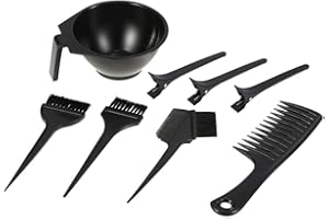 ANSELF Haarfarbe,bestauty 8-Teiliges Haarfärbepinsel Haare Faerben Set, Färbepinsel Haare Faerbeset, Pinsel Zum Haare Färben, Haarfärbepinsel und Schale Färbeschale mit Pinse Haarspange Kamm