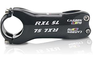 LOVEJIA RXL SL gambi Manubrio Pipa Manubrio Bici Corsa Pipa MTB Carbonio Road Bike STEM Bici Carbon STEM Carbonio 6 17 Gradi 70 80 90 100 110 120 mm UD Opaco 3K Opaco 3K Lucido 1-1/8"(28.6mm)