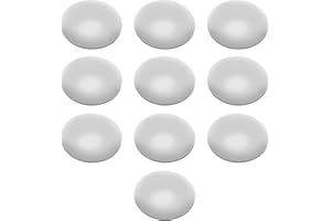 YINETTECH Star-lock Dome - 10 Tappi Per Asse Terminale, In Acciaio Inox, Con Tappo Anti-spinta, Clip Per Carrelli, Passeggini, Elettrodomestici