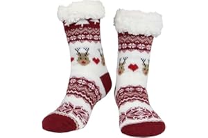 Woplagyreat Decoration Noel Chaussette Cadeau Chaussettes Homme Femme Décorations De Noël Décoration Cadeaux Chaude Antidérapantes Chausson Chaudes