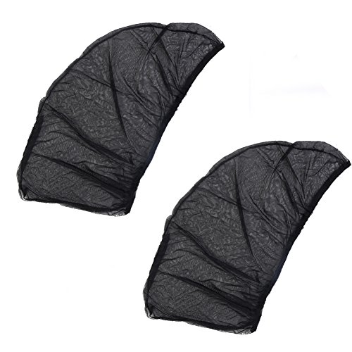 Preisvergleich Produktbild 1 Paar verstellbare Auto Sonnenschutz Net Mosquito Net Sonne Shades Camping Outdoor verhindern UV-Strahlen