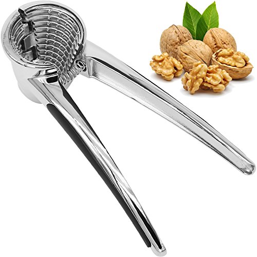 Anwenk Erstklassiger Nussknacker schwerer Walnussknacker pecan Walnusszange Öffnerwerkzeug Zinklegierung