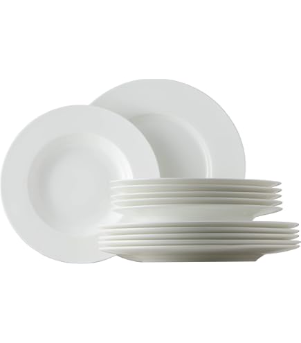 Piatto Pane Rosenthal Maria - Porcellana Bianca Diametro 17 Cm, Design Classico - Foto 14