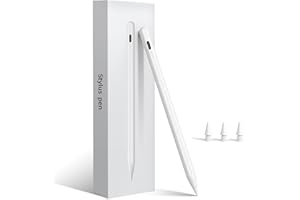 XIRON Pencil for iPad 2025-2018, Fast Charge, Palm Rejection, Tilt Sensitivity Stylus Pen for Apple iPad 10th/11th A16/9th-6th Generation, Air M2 M3 13"/11"/5-3rd, Pro M4 M5 13"/11"/12.9", Mini 7th/6th/5th