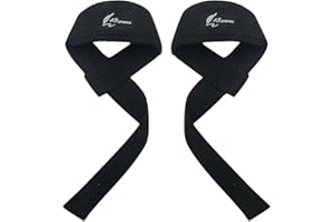 ARSTORMS Weight Lifting Straps with Premium Neoprene Padded Wrist Support,Gym Straps for Powerlifting,Deadlifting,Crossfit and Bodybuilding
