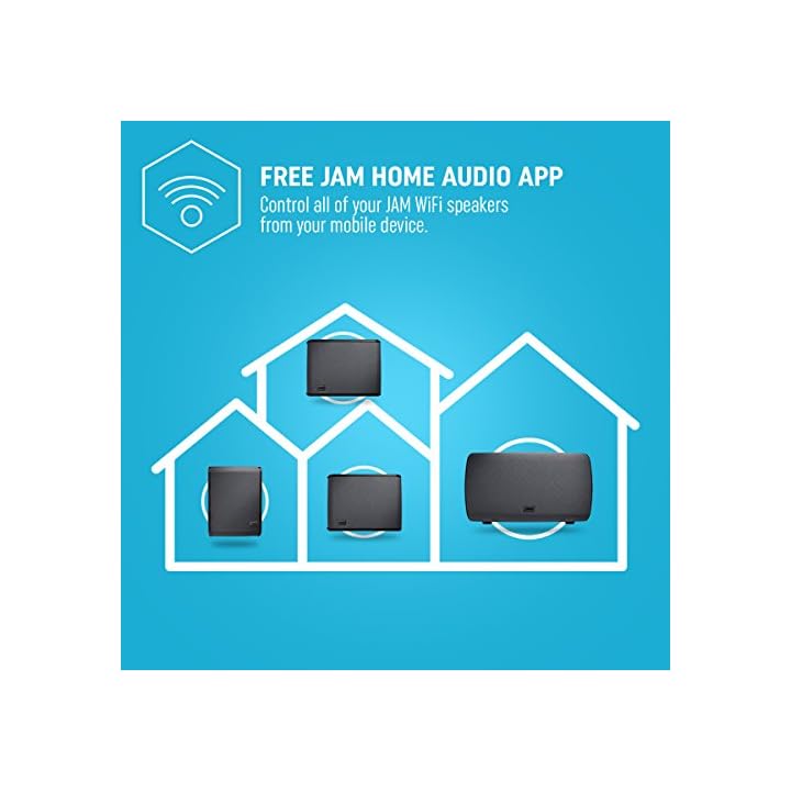 Jam Audio 2.1 Wireless WiFi Speaker for Streaming Music Soundgenie.co.uk