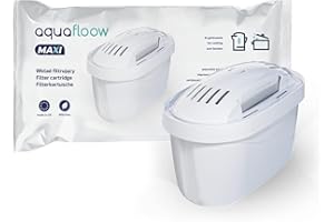 WESSPER Aquafloow Wkład filtrujący do wody kompatybilny z Brita Maxtra, DAFI Unimax, 10szt