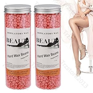 Anmas Home Strawberry No Strip Hair Removal Hard Wax Beans Depilatory for Man and Woman for Men & Women - Image 6