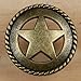 Produktbild Set von 6 Rustikal Seil Lone Star Schublade zieht Möbelknopf Western Southwest Decor Texas