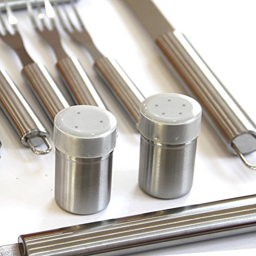 24-teilig Grillbesteck BBQ Besteck Set Grillset Tool Set mit Koffer barbecue … - 4