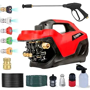 Kortex R10 Portable High Pressure Car Washer Cleaner Pump for Multiple Cleaning Applications with All The Required Accessories with 2800watts Motor and 180Bar Max Pressure