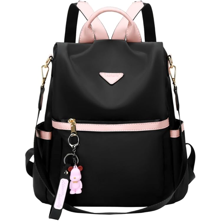 Livoravoli Damen Anti-Diebstahl Rucksack - Wasserdichter Daypack 28x32x13cm Für Schule & Reise