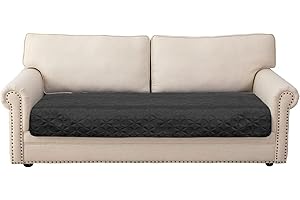 Taiyang Funda para sofá 100% Impermeable para Perros, Funda para Cama de Perro, Protector de Muebles de café para niños, Perro, Gato (Negro, 76-180 cm)