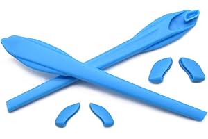 HKUCO Jambe de Rechange en Silicone pour Oakley Flak 2.0/Flak 2.0 XL des Lunettes de Soleil Trousse d'oreille en Caoutchouc