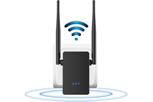 PHAVN Newest WiFi Extender Booster 300Mbps WiFi Booster 2.4GHz WiFi Repeater Wireless WiFi Booster Range Extender, Wireless Range Extender Support 35+ Devices, WPS Setup, UK Plug