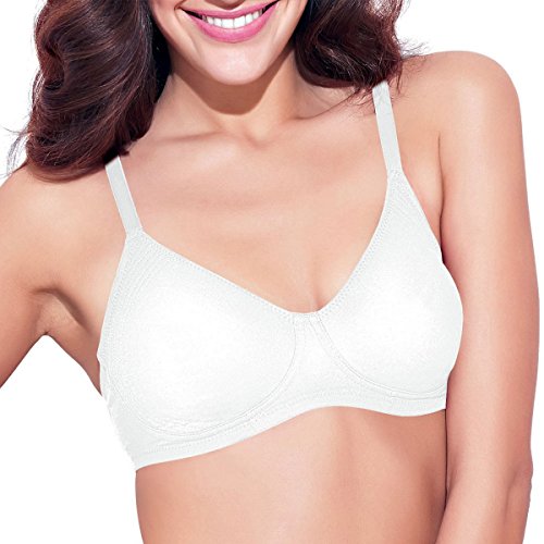 EnamorInnovations Fabcool Encircled Side Support Shaper Women's Cotton Everyday Bra - Non Padded, Wirefree, High Coverage - A042 (Available in Plus Sizes)