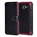 Produktbild Mulbess Samsung Galaxy A5 2017 Hülle Schwarz,Handyhülle Samsung Galaxy A5 (2017) [ 5.2 Zoll] Ledertasche Schutzhülle im Kartenfach [Lederhülle Tasche Case]