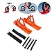 SSCYHT Outdoor-Ski Brett Schlitten Ersatz Kinder Snowboard Scooter Parts Gleichgewicht Auto Universal-Zubehör,Orange
