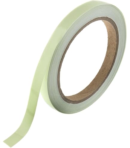 Fluoreszierendes Klebeband - Leuchtband 10m Orange Für Sicherheit