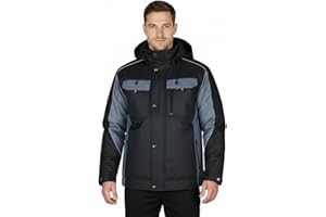 BWOLF Braver Giacca da Lavoro Invernale Uomo Giubbotto Lavoro Uomo Invernale Reflectante Abbigliamento da Lavoro Invernale