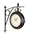 Produktbild Deco 79 Wanduhr, zweiseitig, Metall, 38,1 x 50,8 cm