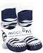 Mocc Ons Moccasin Style Slipper Socks - Zebra Print