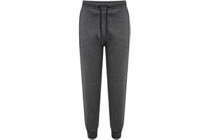 Cloth Garage® Kids Fleece Jogging Bottoms Boys Girls Sports PE Joggers Children Unisex Fleece Trousers Classic Bottom Sweatpants Cuff Joggers Age 1-14 Years