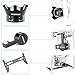 Produktbild Neewer® Carbon Faser Kamera Gimbal Guard + Schutz Kamera Objektivdeckel + Lens Displayschutzfolie Cover für DJI Phantom 3 Profi, Advanced, Standard