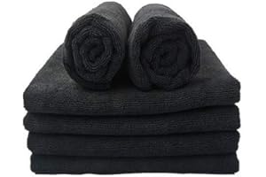 SEDALINNE - Toalla PELUQUERIA. Medida: 50x100 cm. Acabado con reactivos. Color Negro